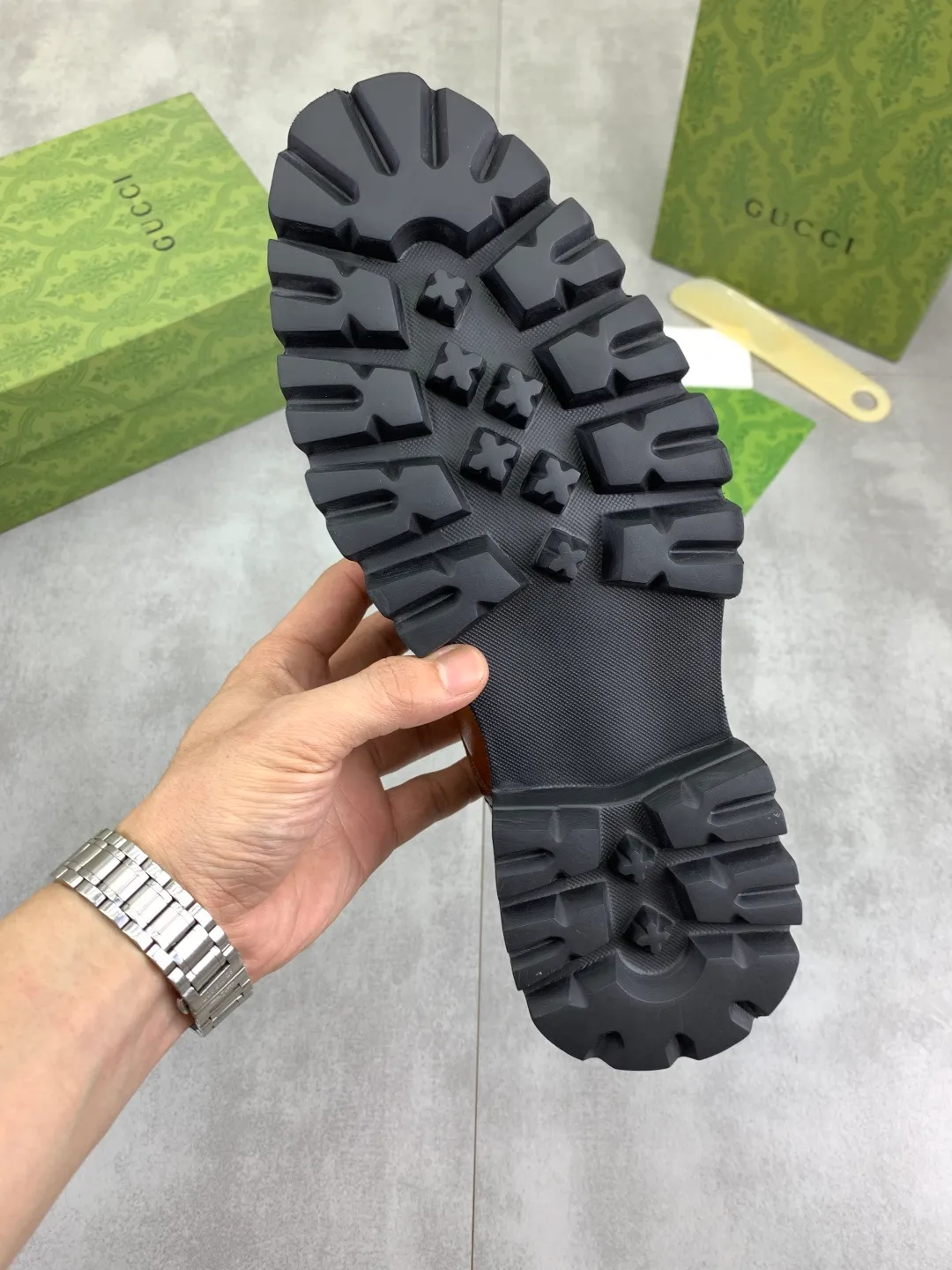 Men's Men's Shoes 💰P580 [New Style] 💰💎💎💎 [Gucci] GUCCI high-end men's formal business leather shoes, original order 1:1! Original imported high-end calfskin, original metal buckle, imported first-layer pigskin lining for feet, original high-end outsole, men's shoe size: 38-44